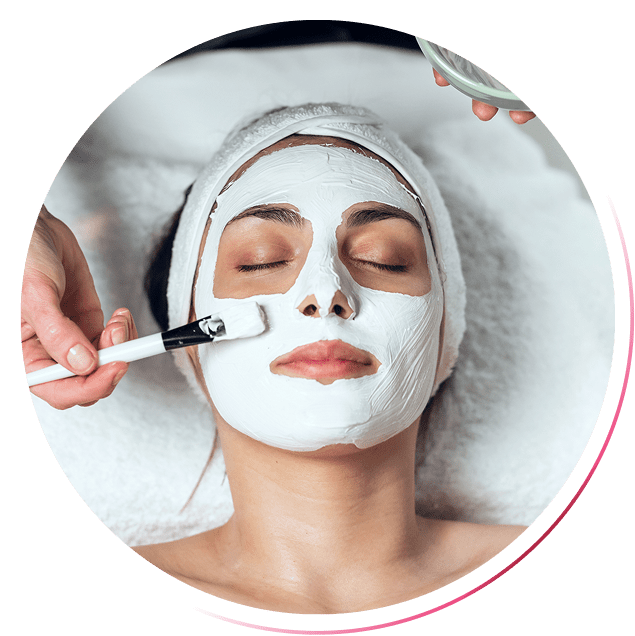 Spa facial treatment